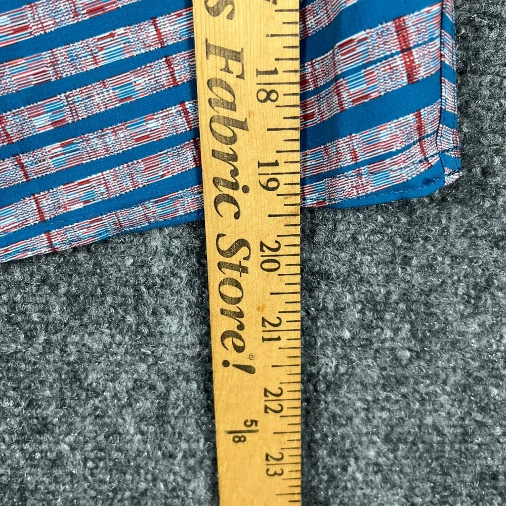 Patagonia‎ Board Shorts Mens 32 Blue Red Striped Lace Up Swim Trunks Pocket